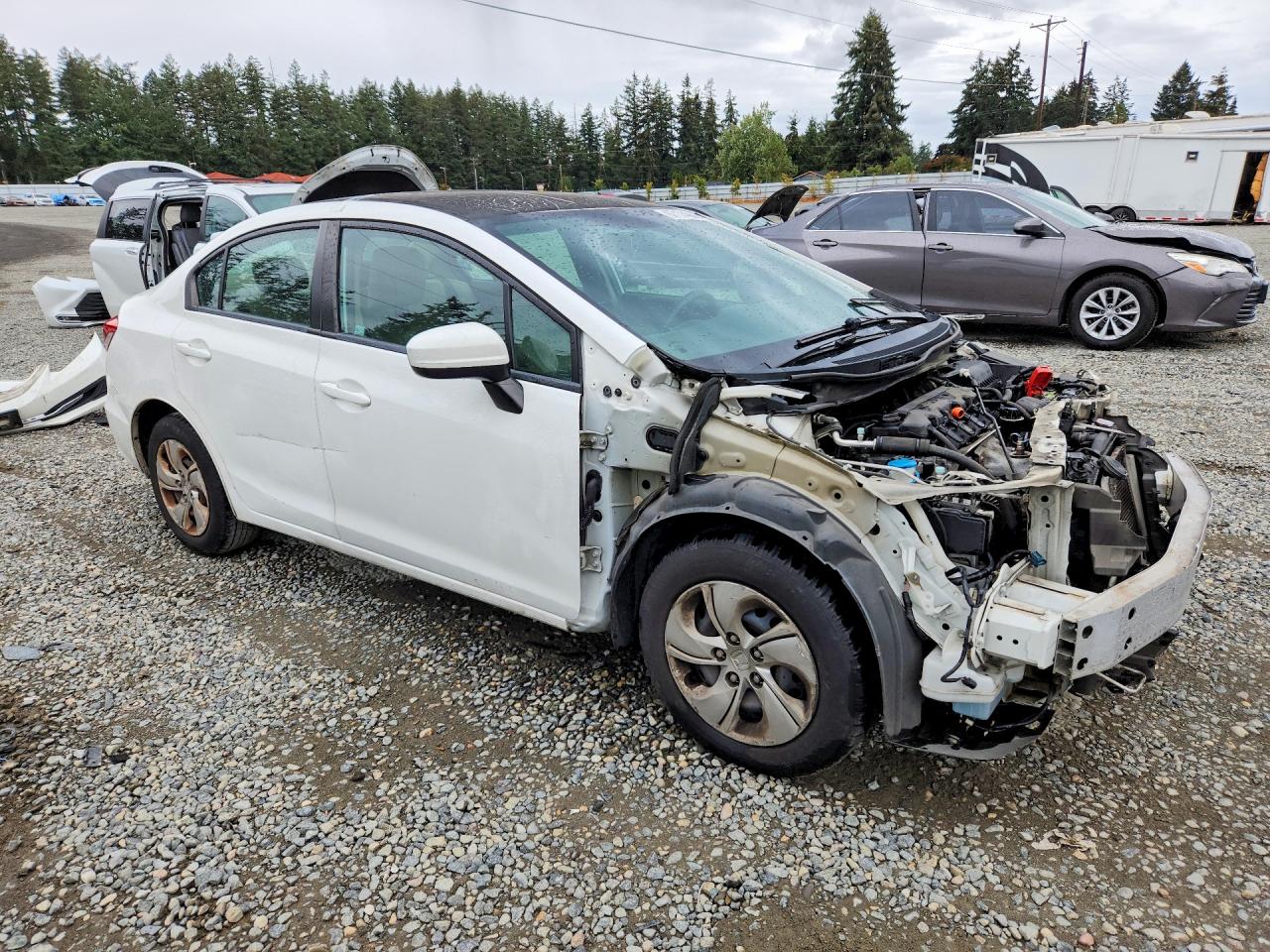 2015 HONDA CIVIC LX — снимка 4