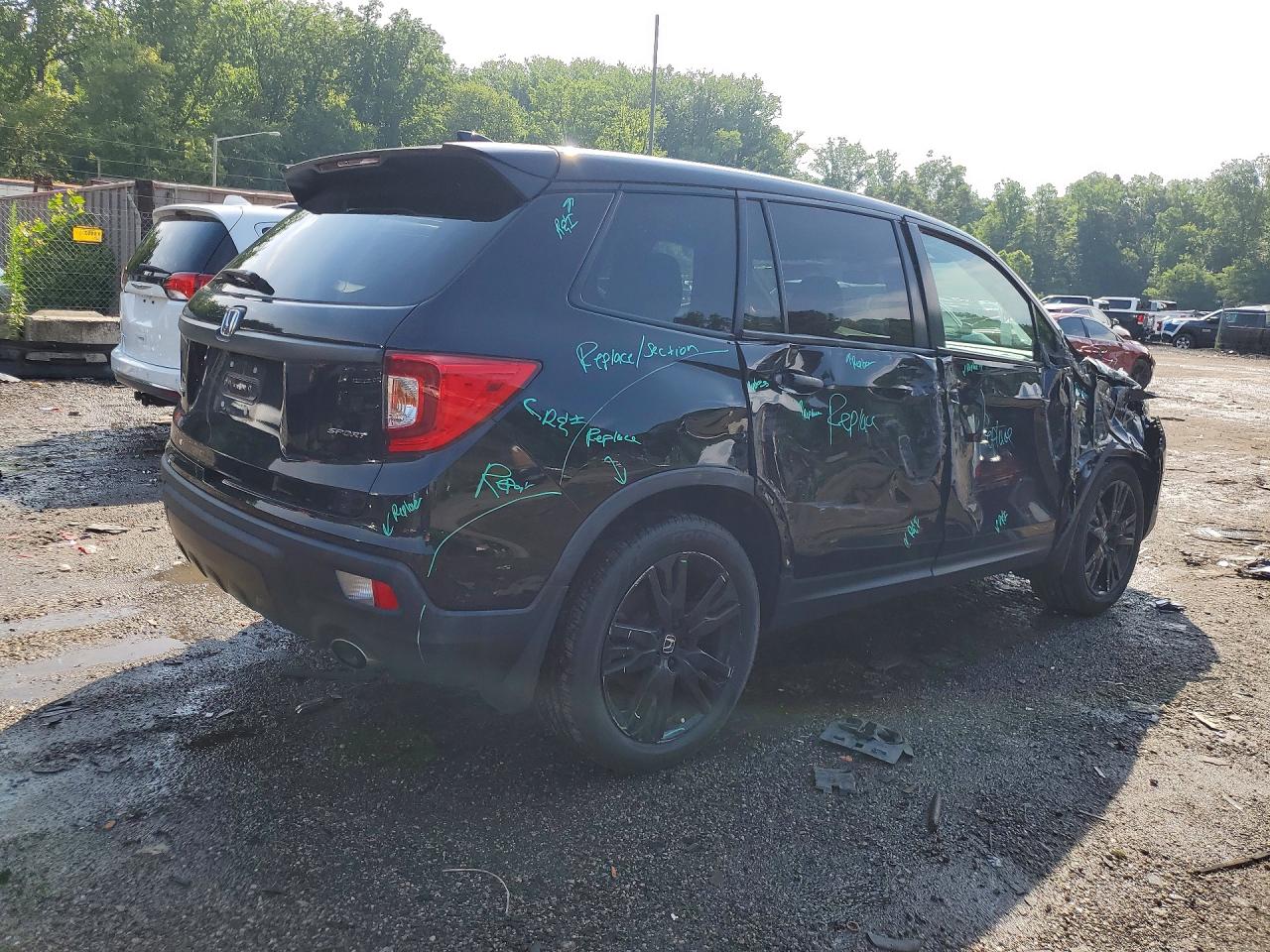 2021 HONDA PASSPORT SPORT — снимка 3