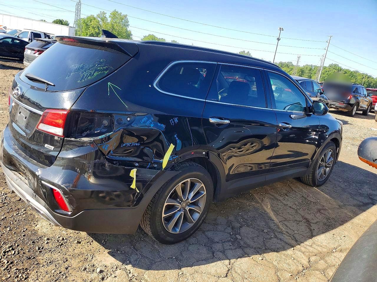 2017 HYUNDAI SANTA FE SE — снимка 3
