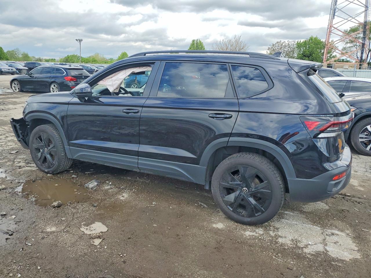 2025 VOLKSWAGEN TAOS SE BLACK — снимка 2