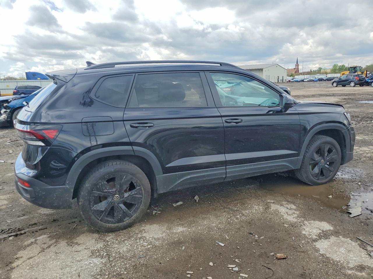 2025 VOLKSWAGEN TAOS SE BLACK — снимка 3