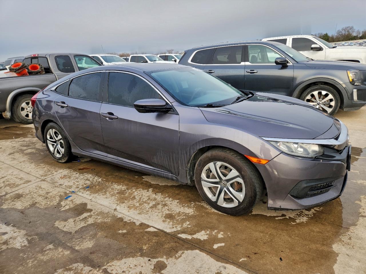 2018 HONDA CIVIC LX — снимка 4