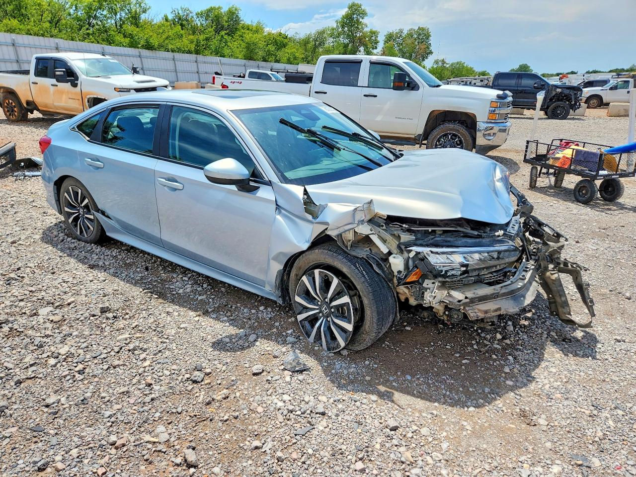 2022 HONDA CIVIC EX — снимка 4