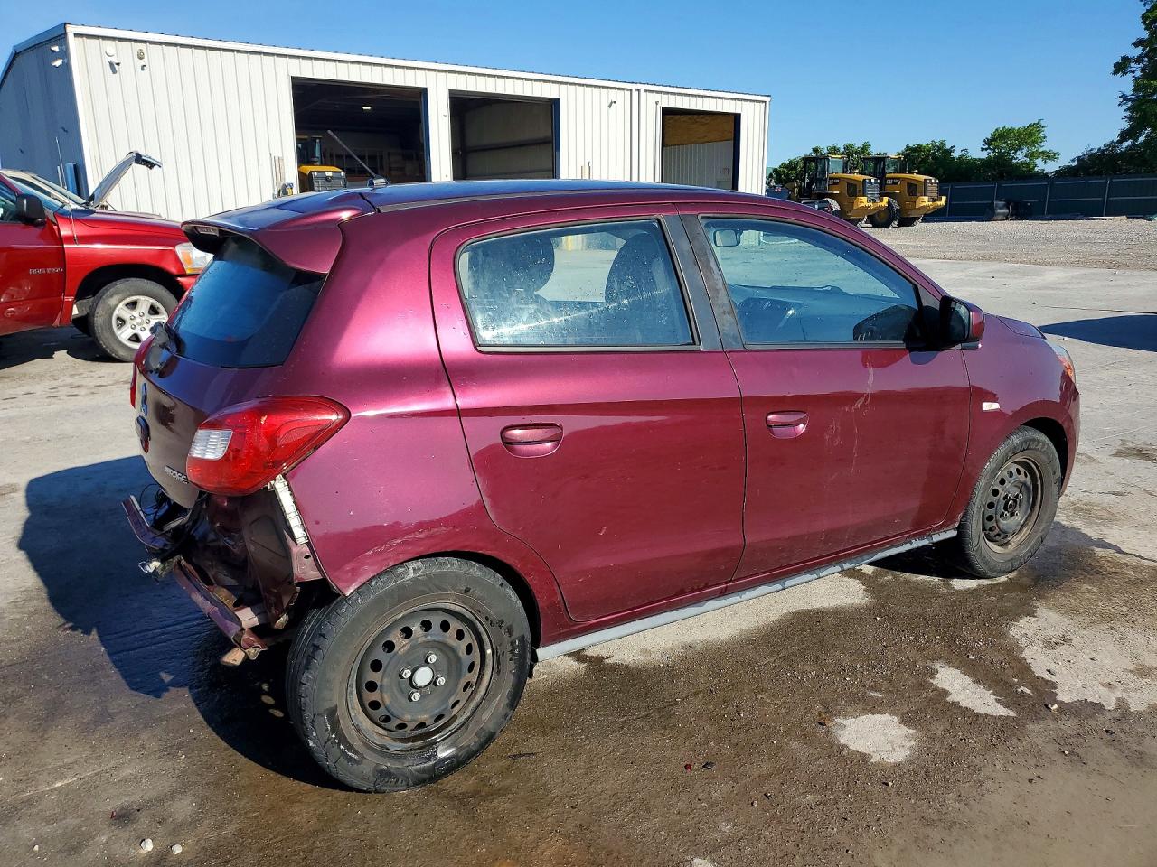 2017 MITSUBISHI MIRAGE ES — снимка 3