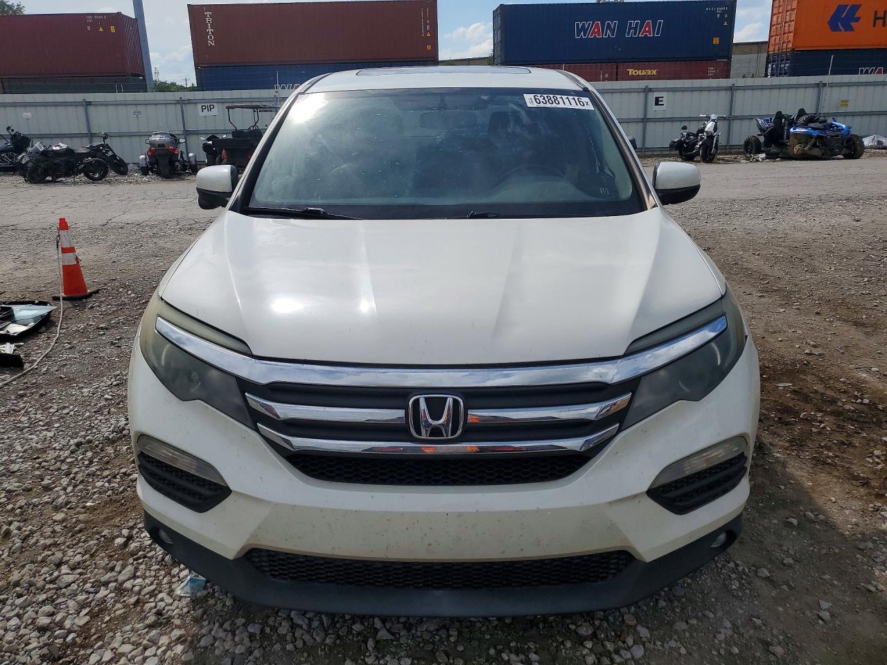 2016 HONDA PILOT EXL — снимка 5