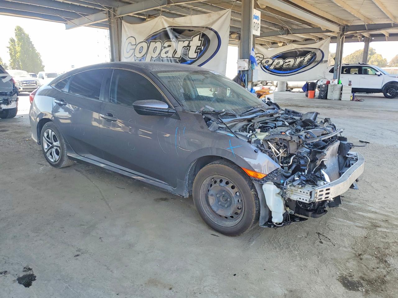 2017 HONDA CIVIC LX — снимка 4