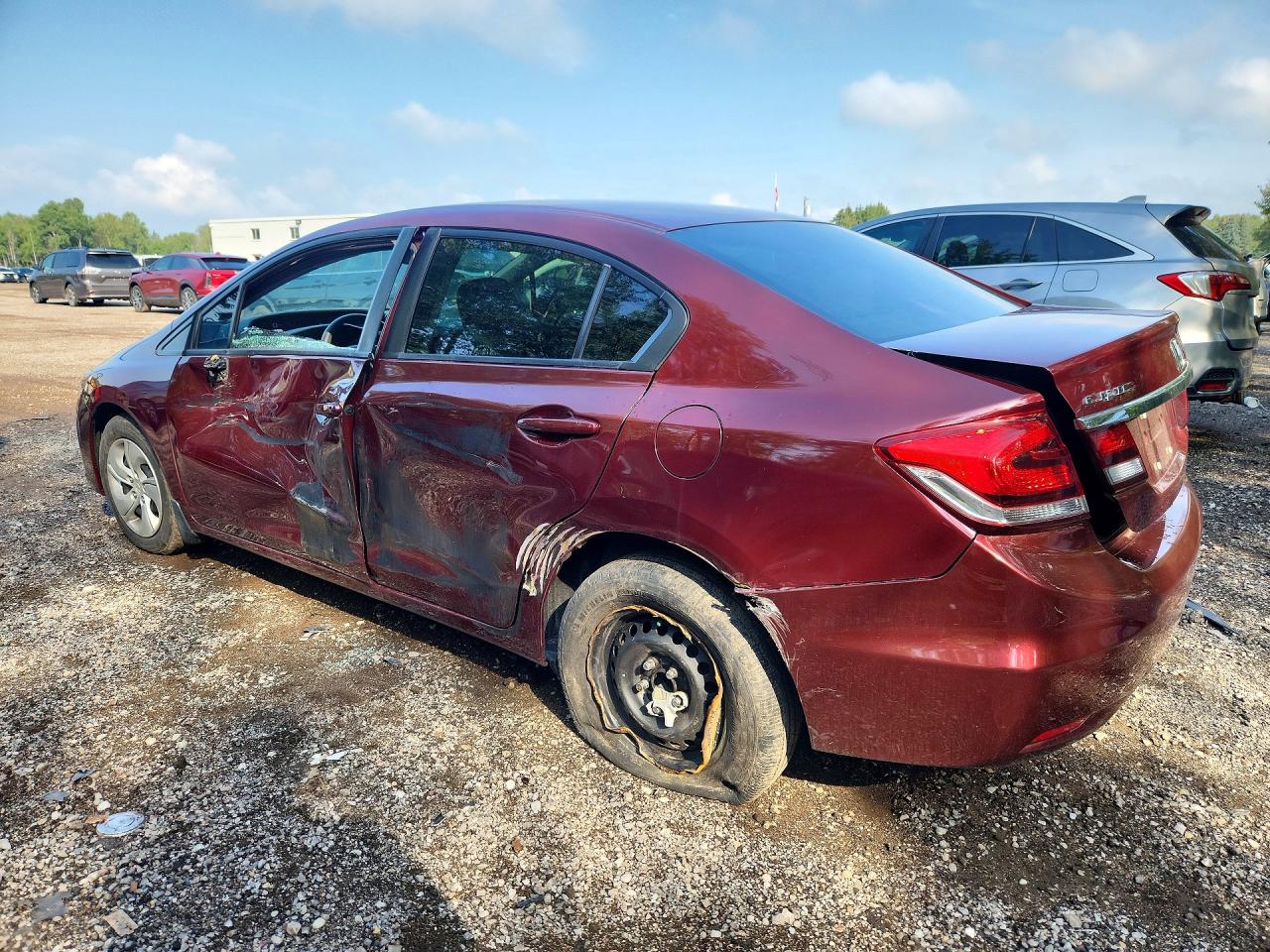 2015 HONDA CIVIC LX — снимка 2