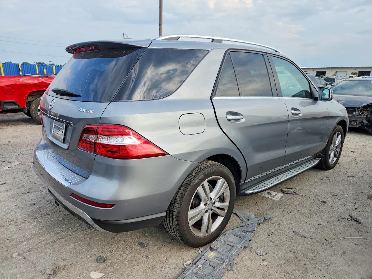 2014 MERCEDES-BENZ ML 350 4MATIC — снимка 3