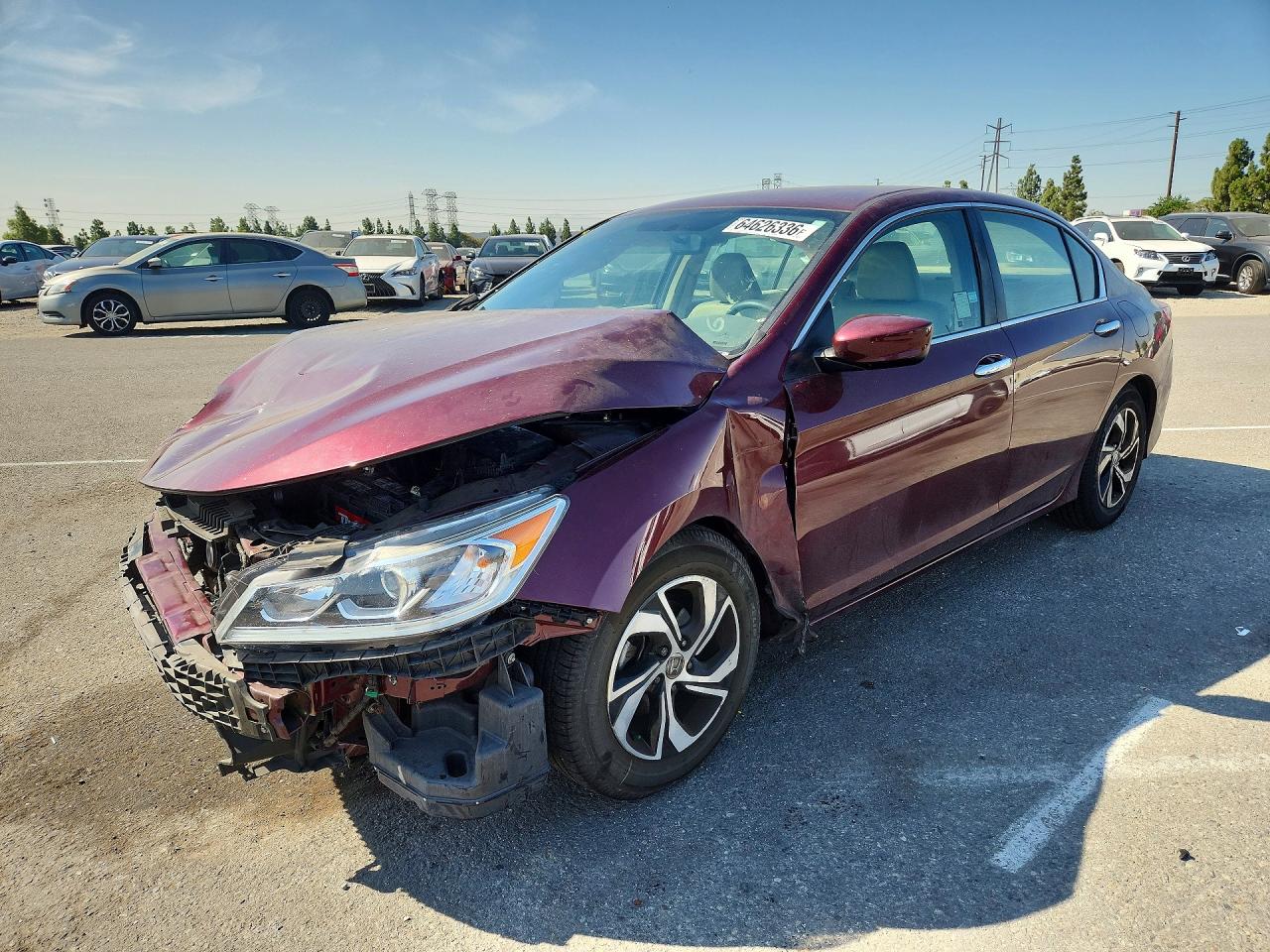 2017 HONDA ACCORD LX