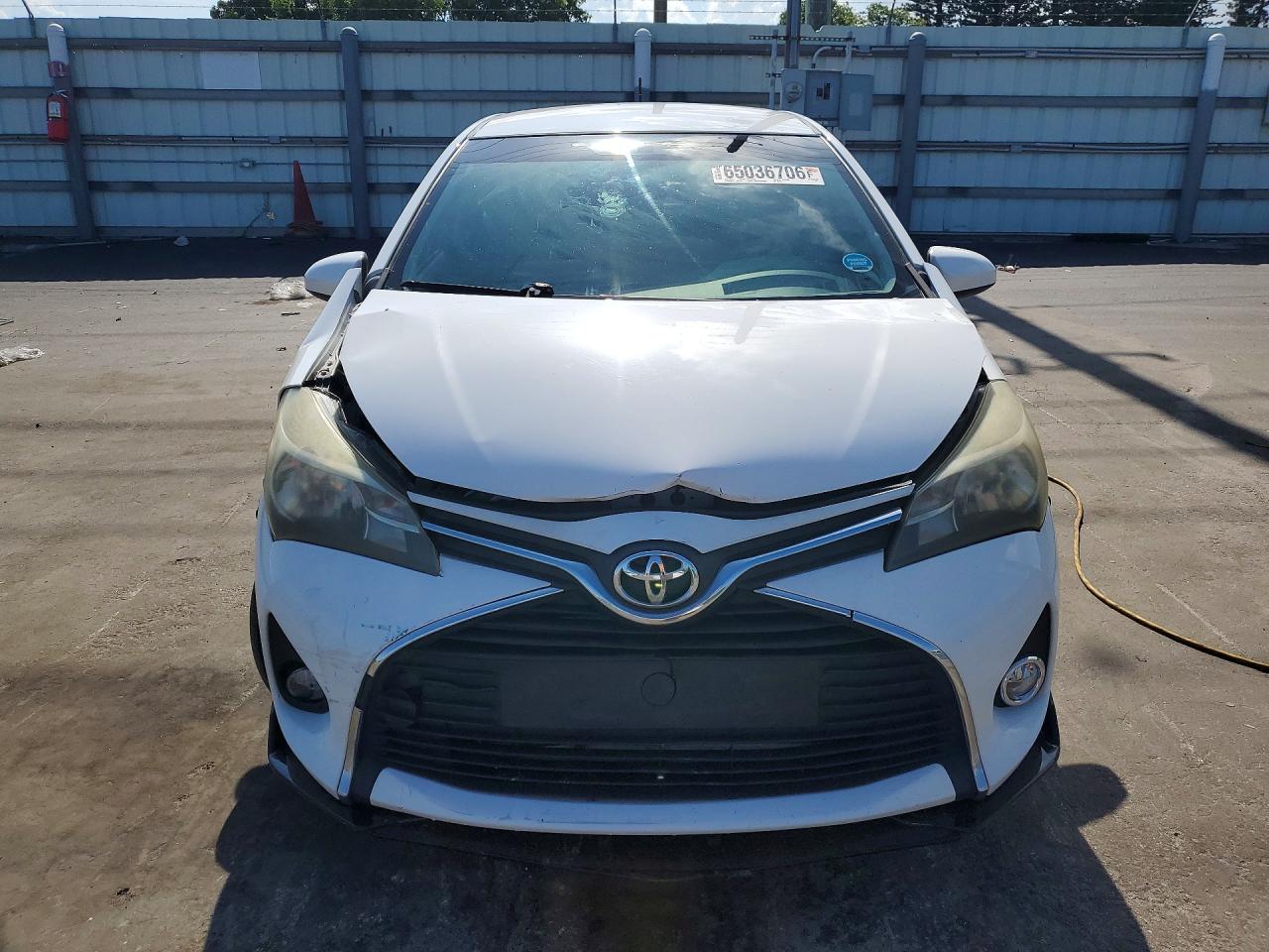 2015 TOYOTA YARIS 3-DOOR LE — снимка 5