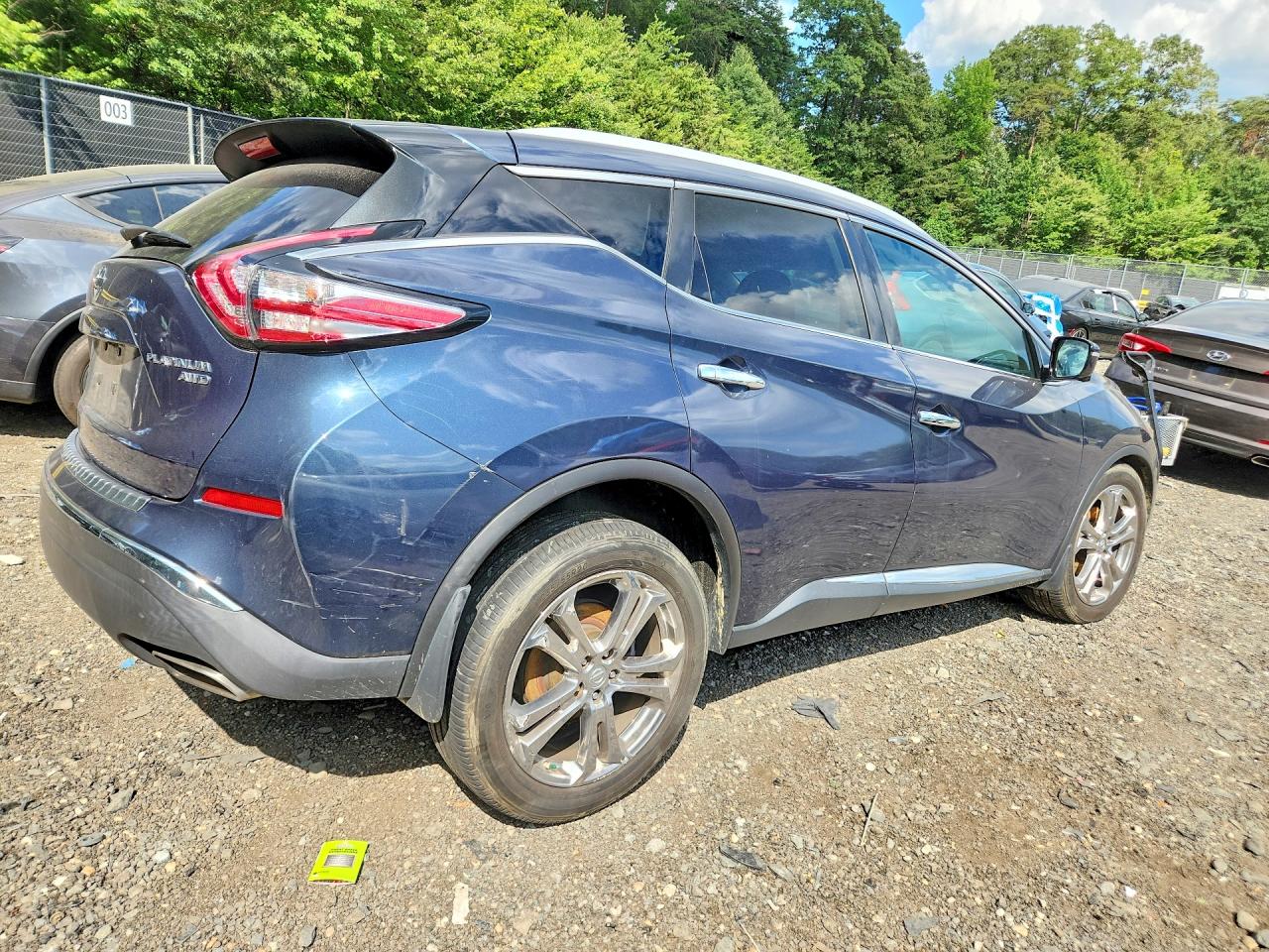 2015 NISSAN MURANO PLATINUM — снимка 3