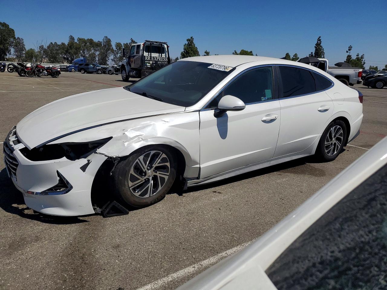 2021 HYUNDAI SONATA HYBRID BLUE