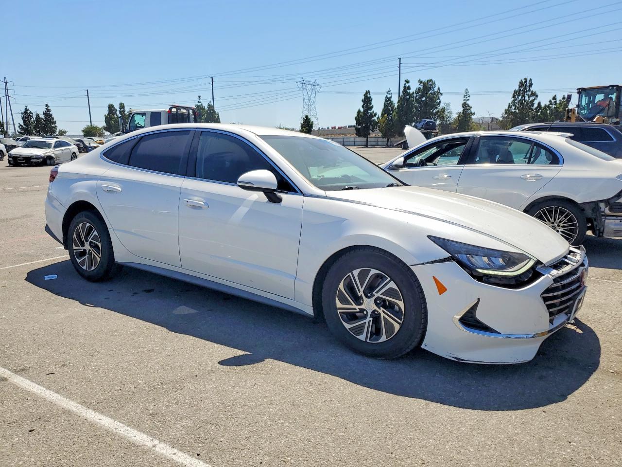 2021 HYUNDAI SONATA HYBRID BLUE — снимка 4