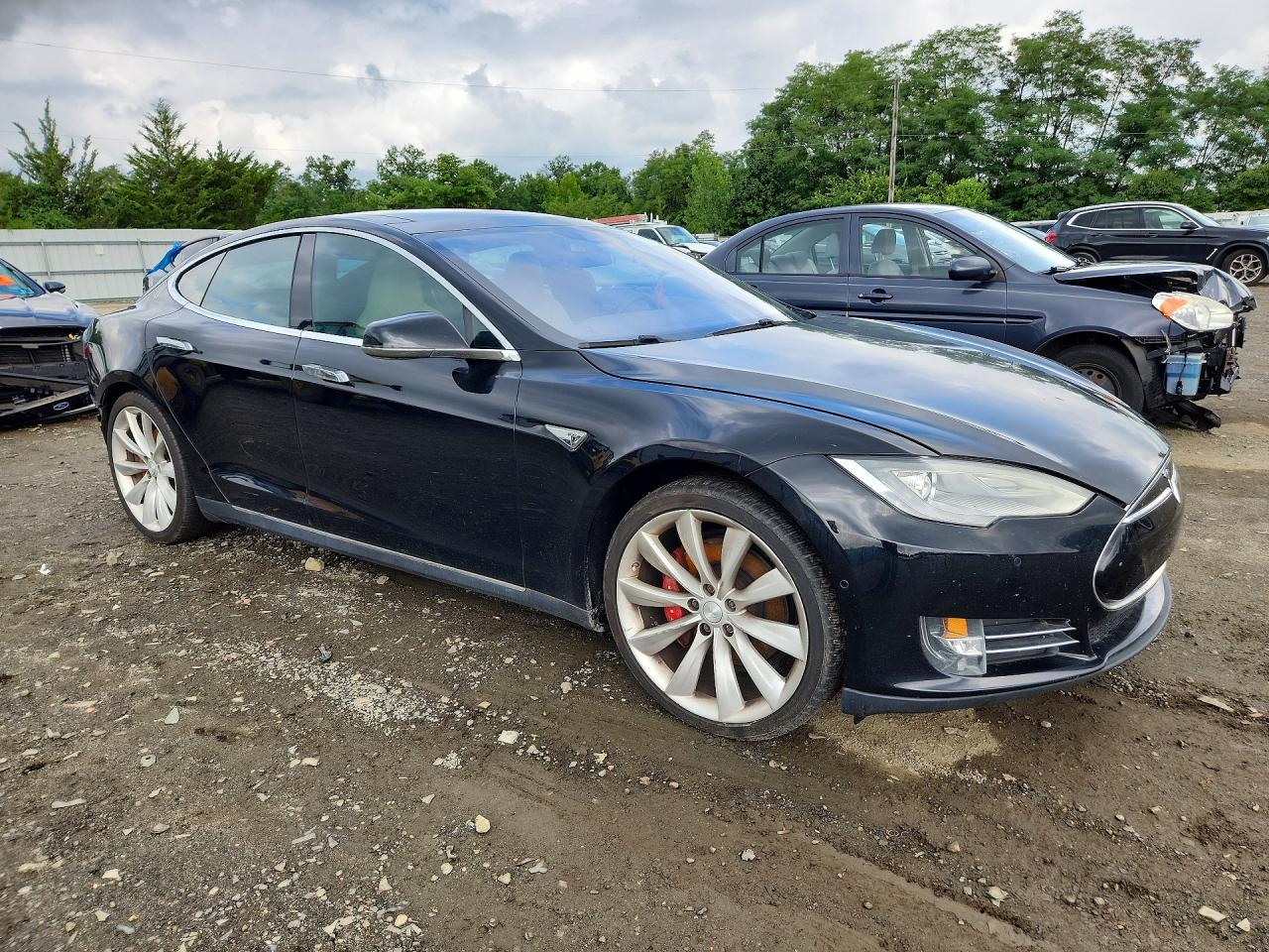 2014 TESLA MODEL S — снимка 4