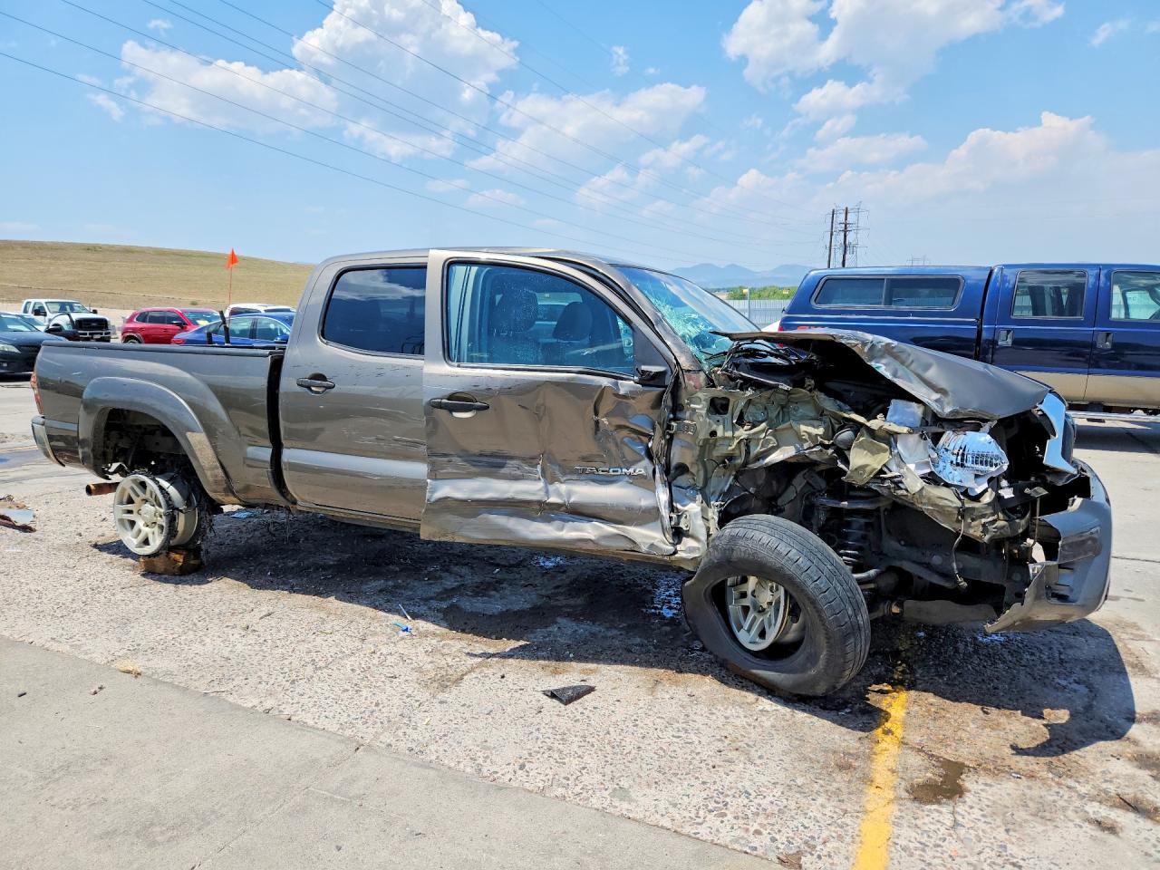 2015 TOYOTA TACOMA DOUBLE CAB PRERUNNER LONG BED — снимка 4