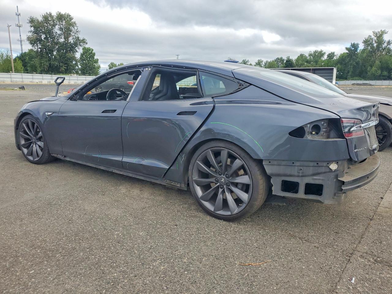 2015 TESLA MODEL S — снимка 2