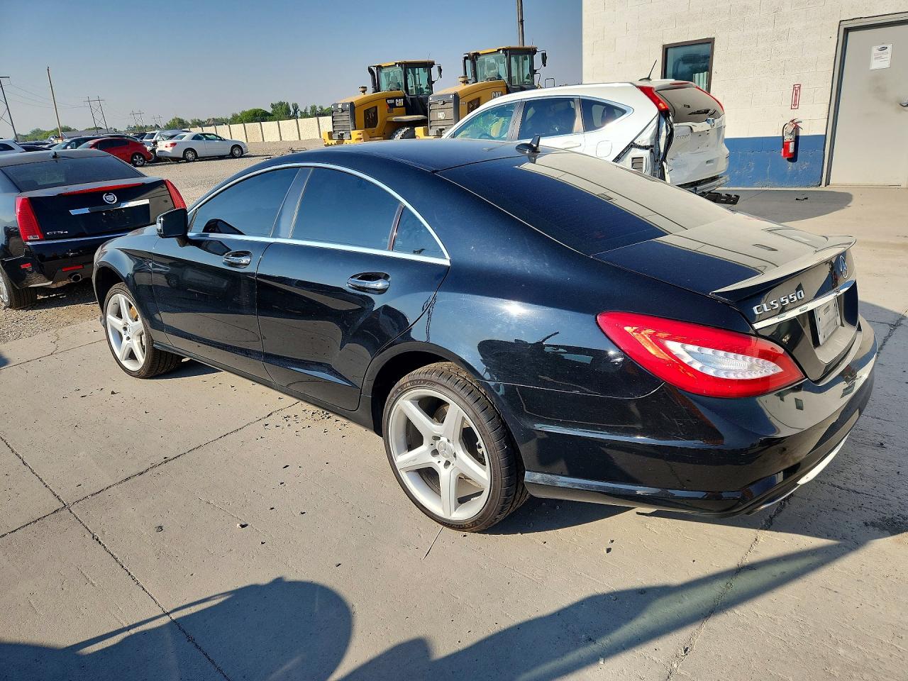 2014 MERCEDES-BENZ CLS 550 4MATIC — снимка 2