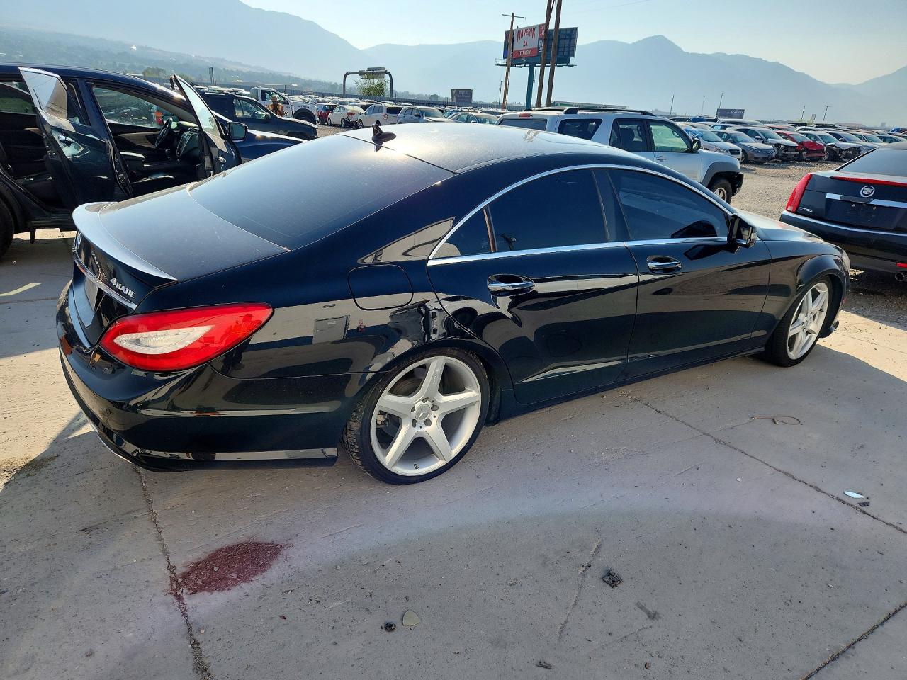 2014 MERCEDES-BENZ CLS 550 4MATIC — снимка 3