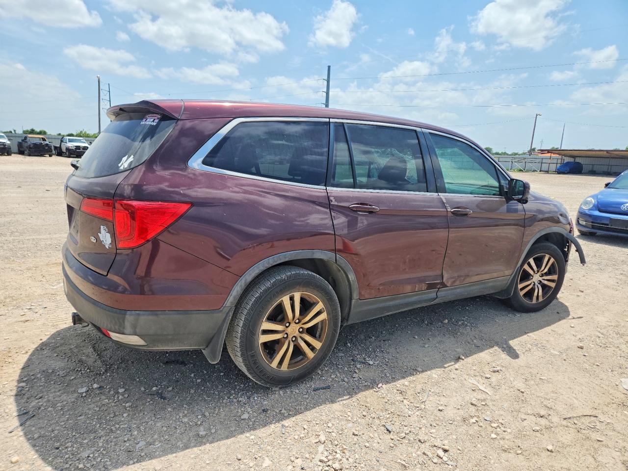 2016 HONDA PILOT EX — снимка 3
