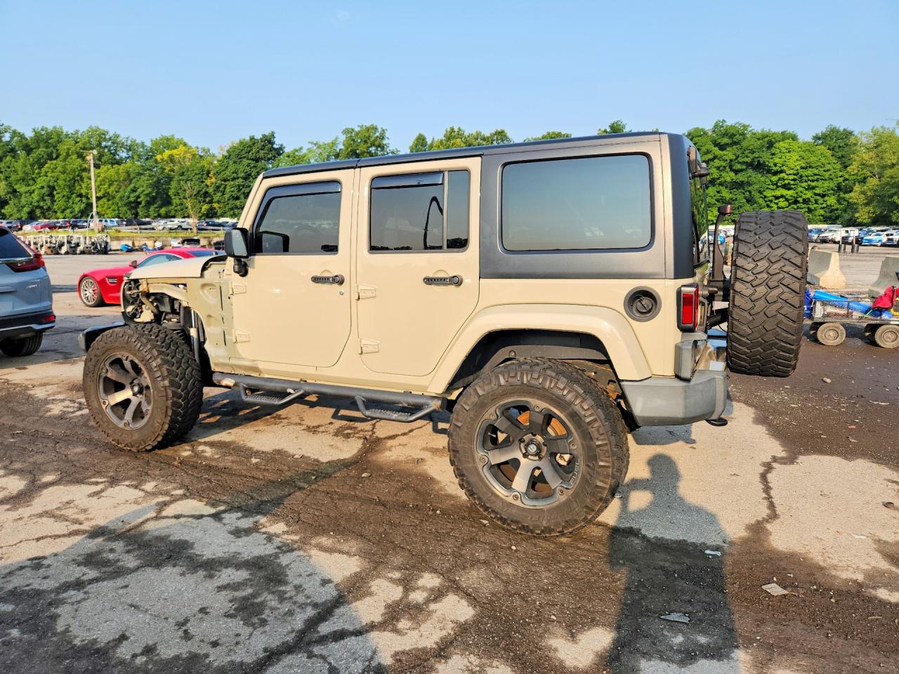 2017 JEEP WRANGLER UNLIMITED SAHARA — снимка 2