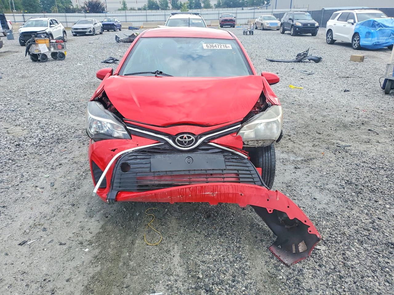 2015 TOYOTA YARIS 3-DOOR LE — снимка 5