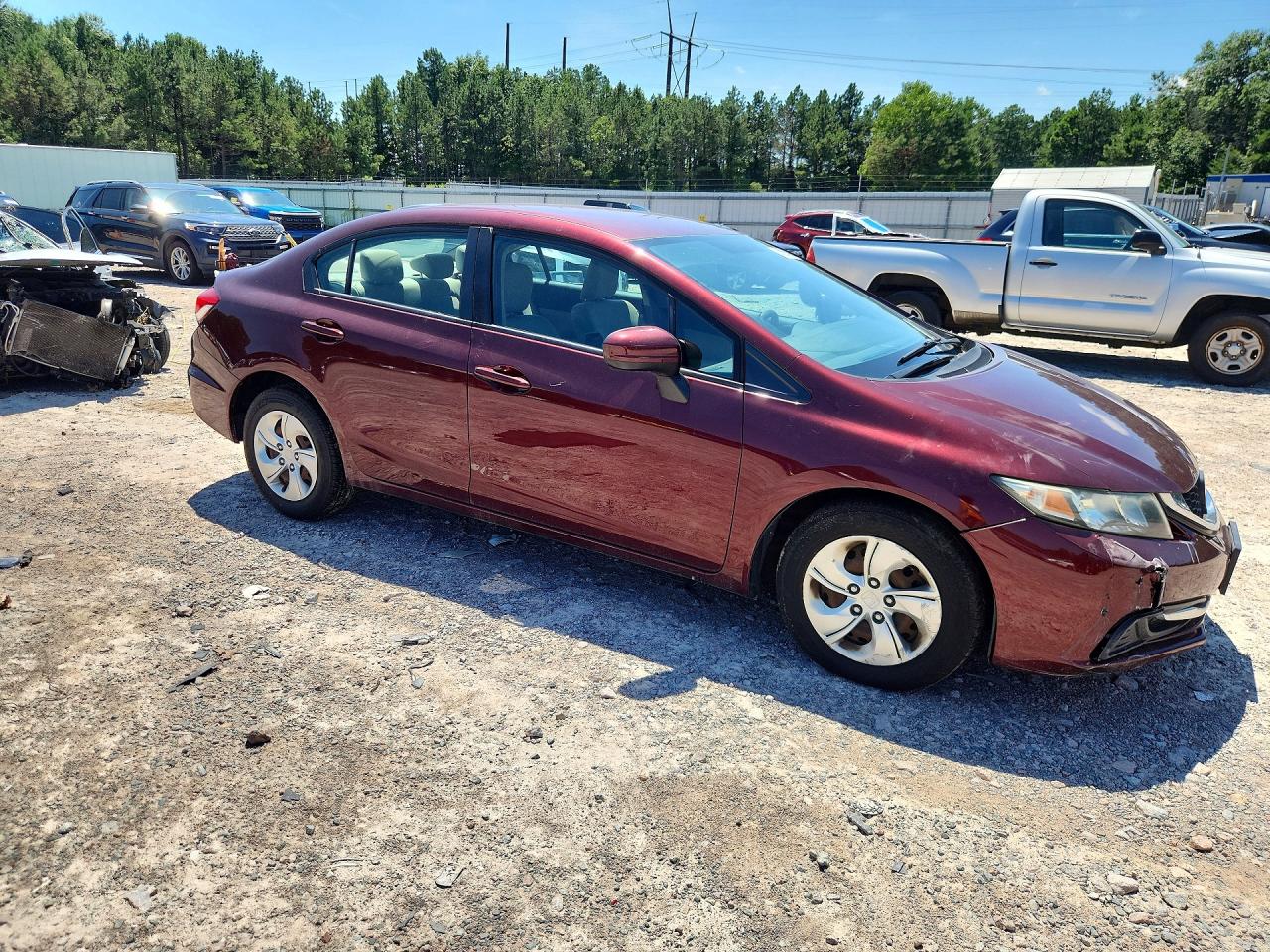 2015 HONDA CIVIC LX — снимка 4