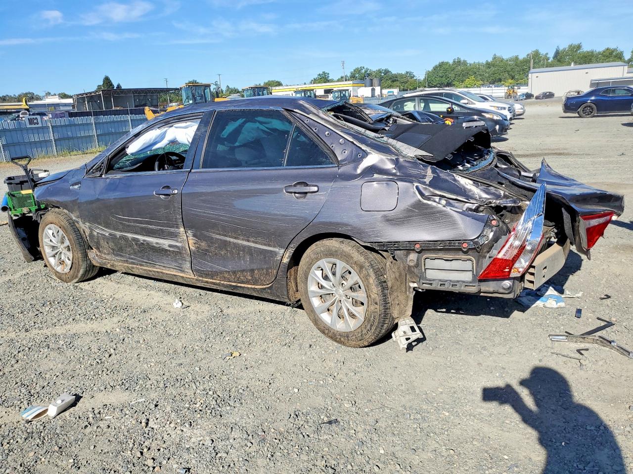 2016 TOYOTA CAMRY HYBRID LE — снимка 2