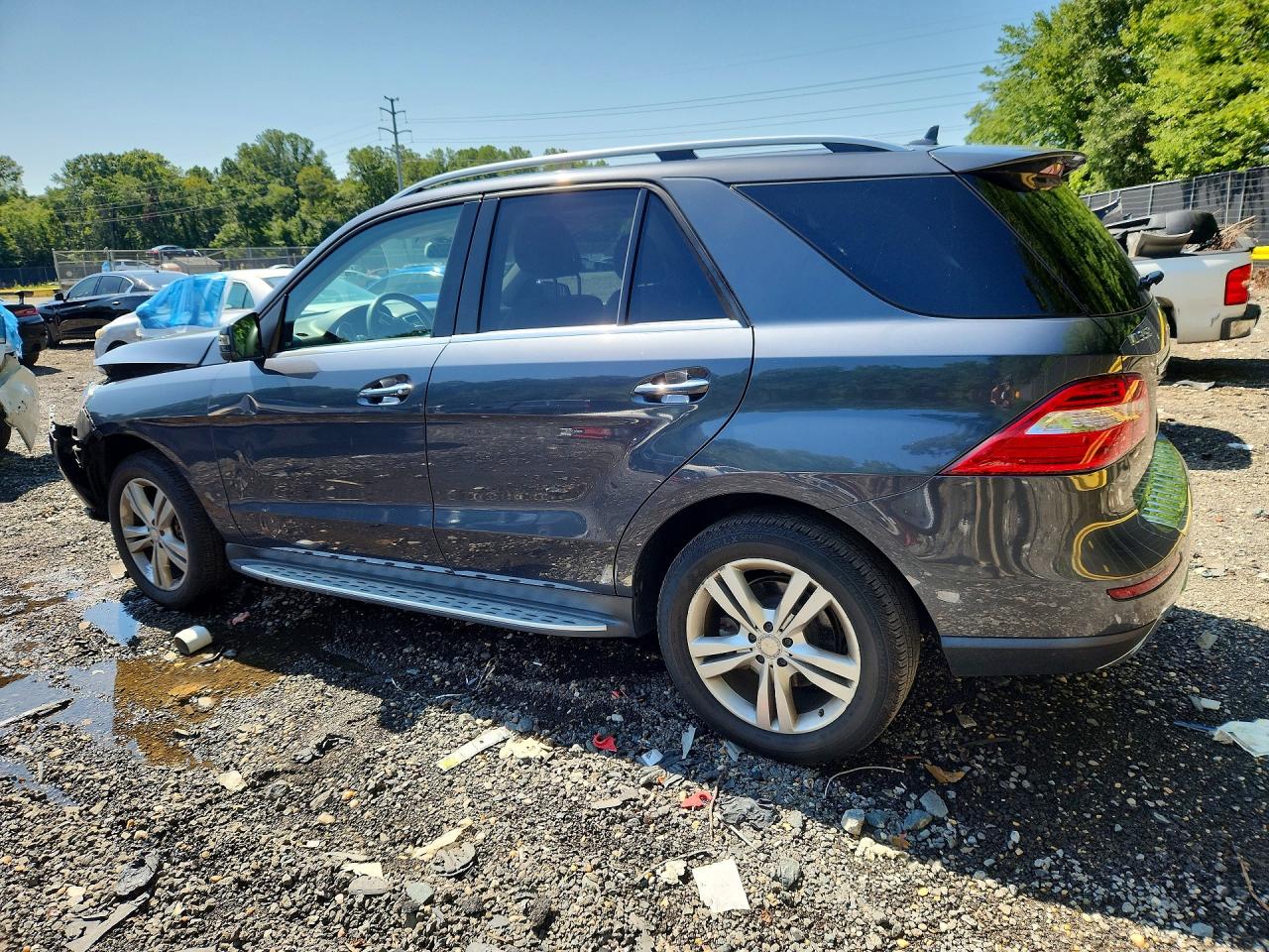 2015 MERCEDES-BENZ ML 350 4MATIC — снимка 2