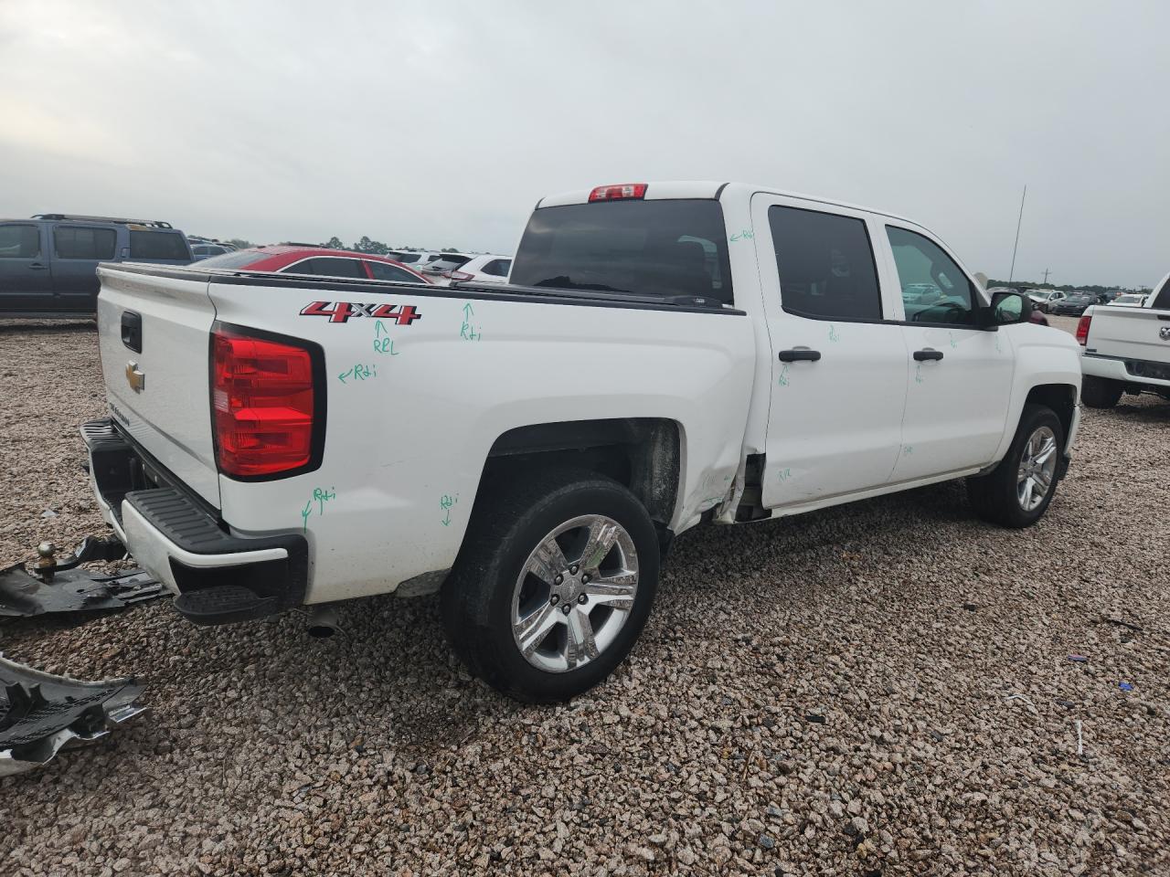 2018 CHEVROLET SILVERADO K1500 CUSTOM — снимка 3