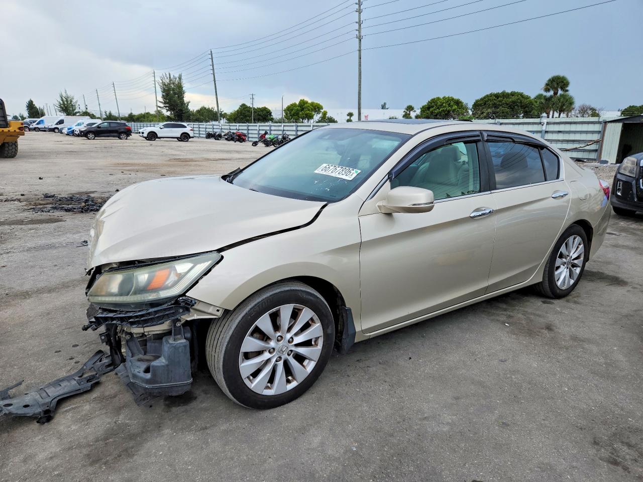 2015 HONDA ACCORD EXL