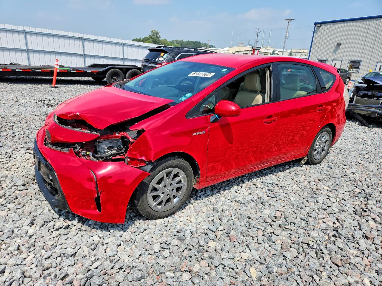 2015 TOYOTA PRIUS V FOUR
