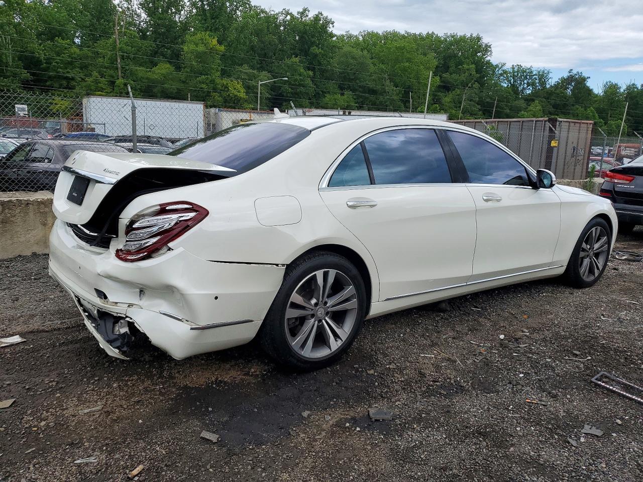 2016 MERCEDES-BENZ S 550 4MATIC — снимка 3