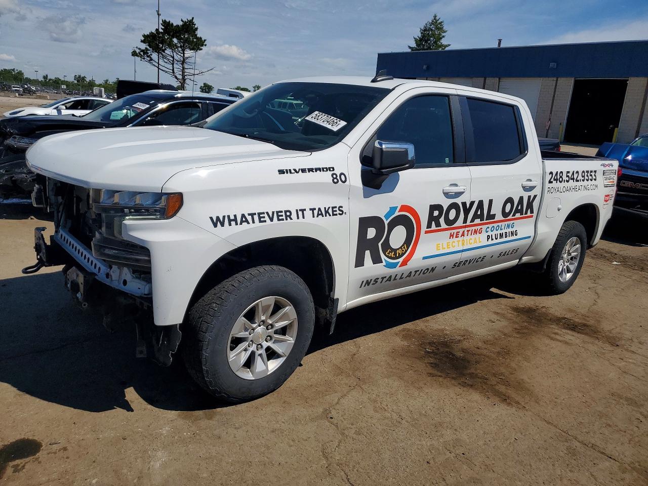 2021 CHEVROLET SILVERADO K1500 LT