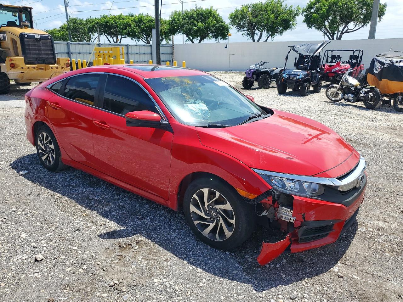 2017 HONDA CIVIC EX — снимка 4