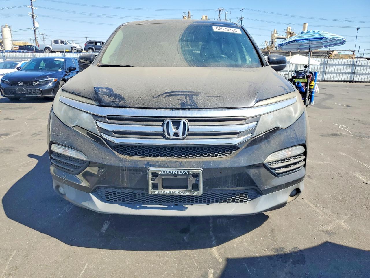 2017 HONDA PILOT EXL — снимка 5
