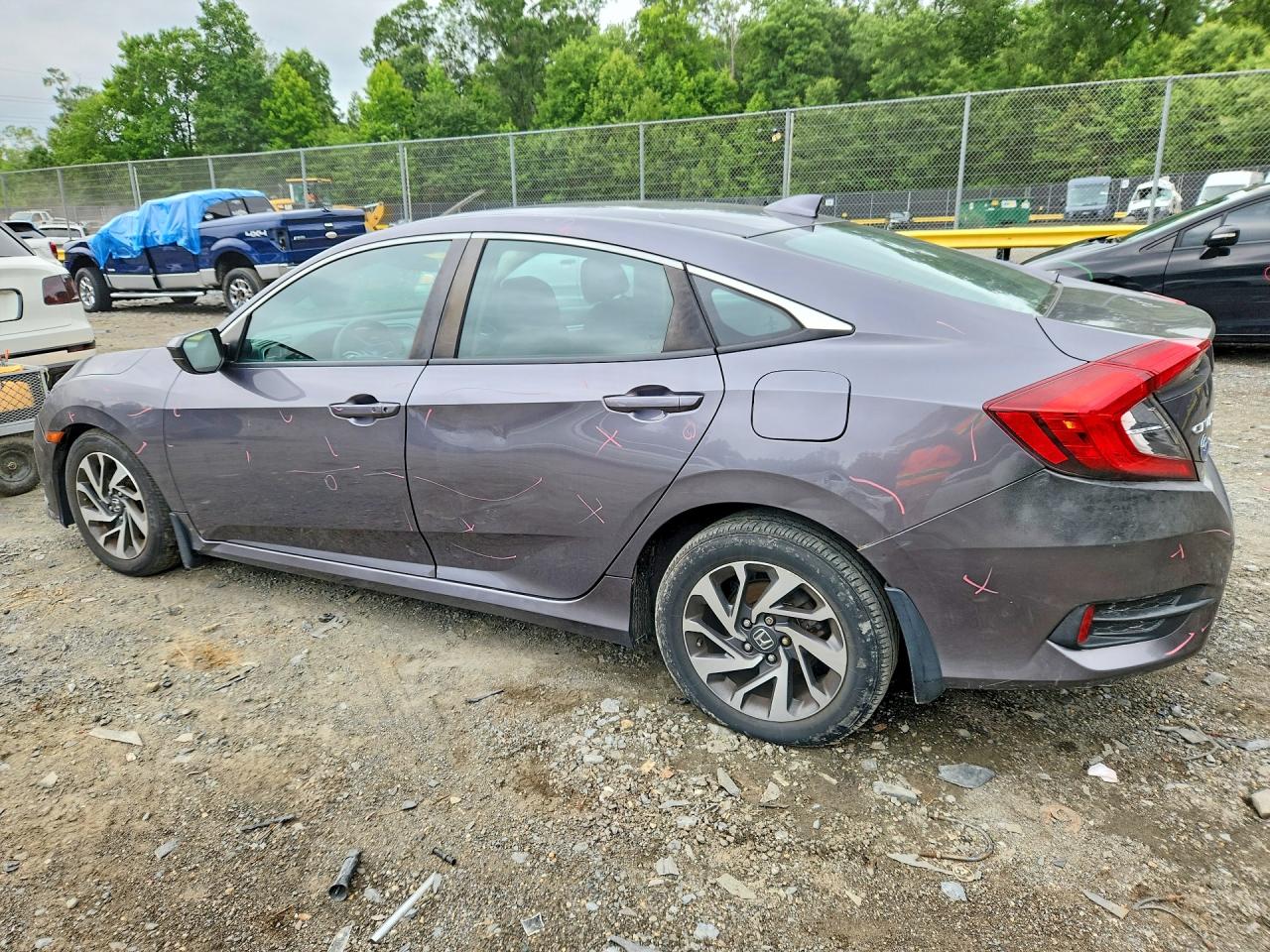 2017 HONDA CIVIC EX — снимка 2