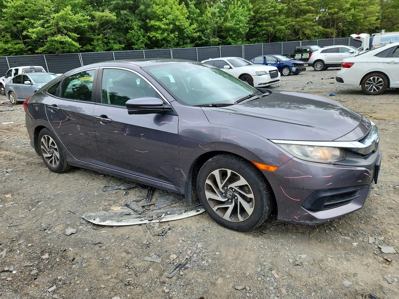 2017 HONDA CIVIC EX — снимка 4