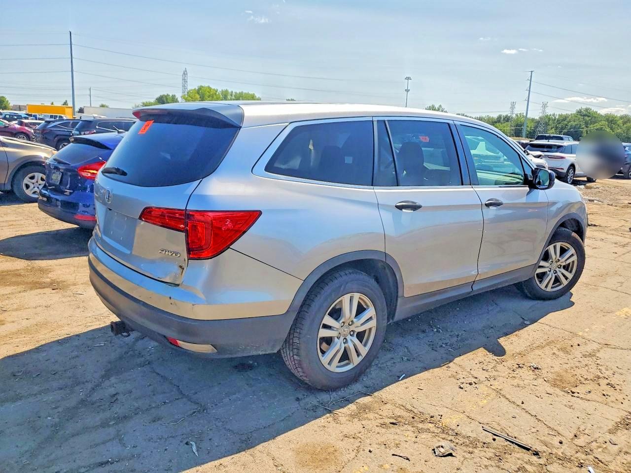 2016 HONDA PILOT LX — снимка 3