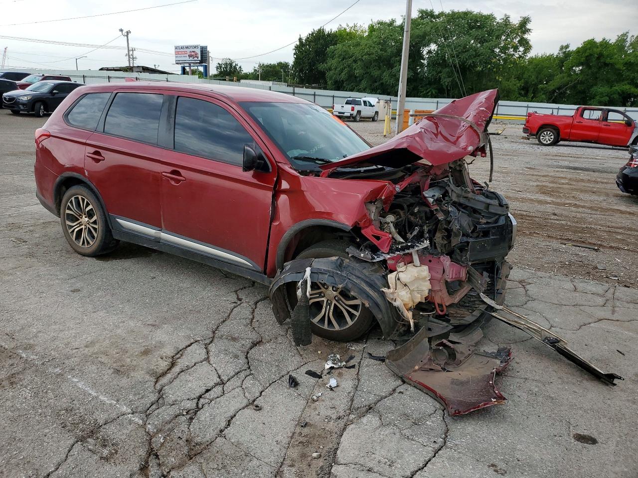 2018 MITSUBISHI OUTLANDER ES — снимка 4