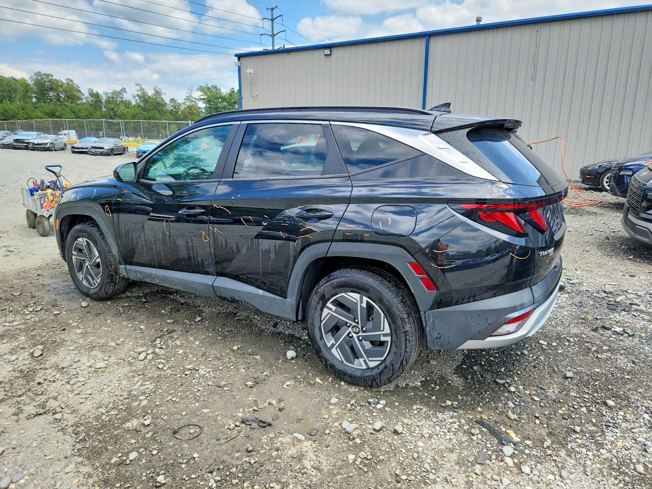 2025 HYUNDAI TUCSON BLUE — снимка 2