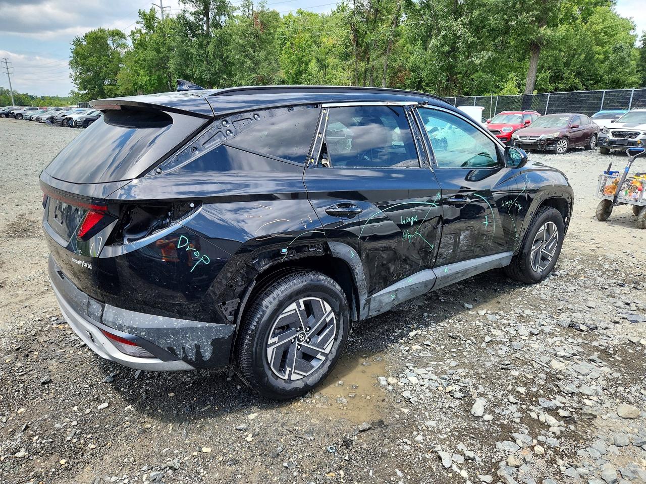 2025 HYUNDAI TUCSON BLUE — снимка 3