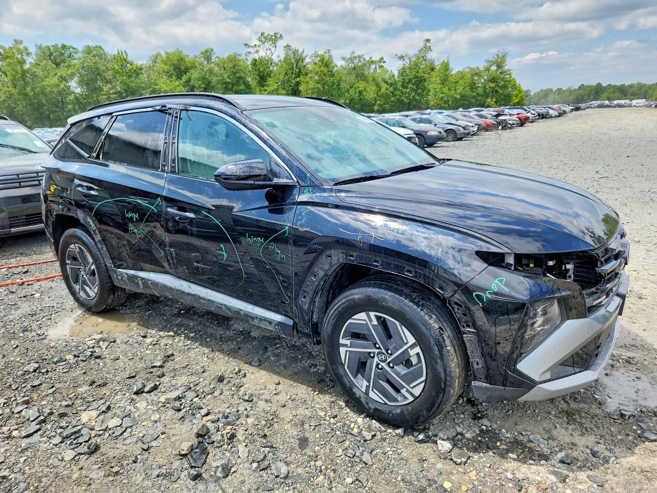 2025 HYUNDAI TUCSON BLUE — снимка 4
