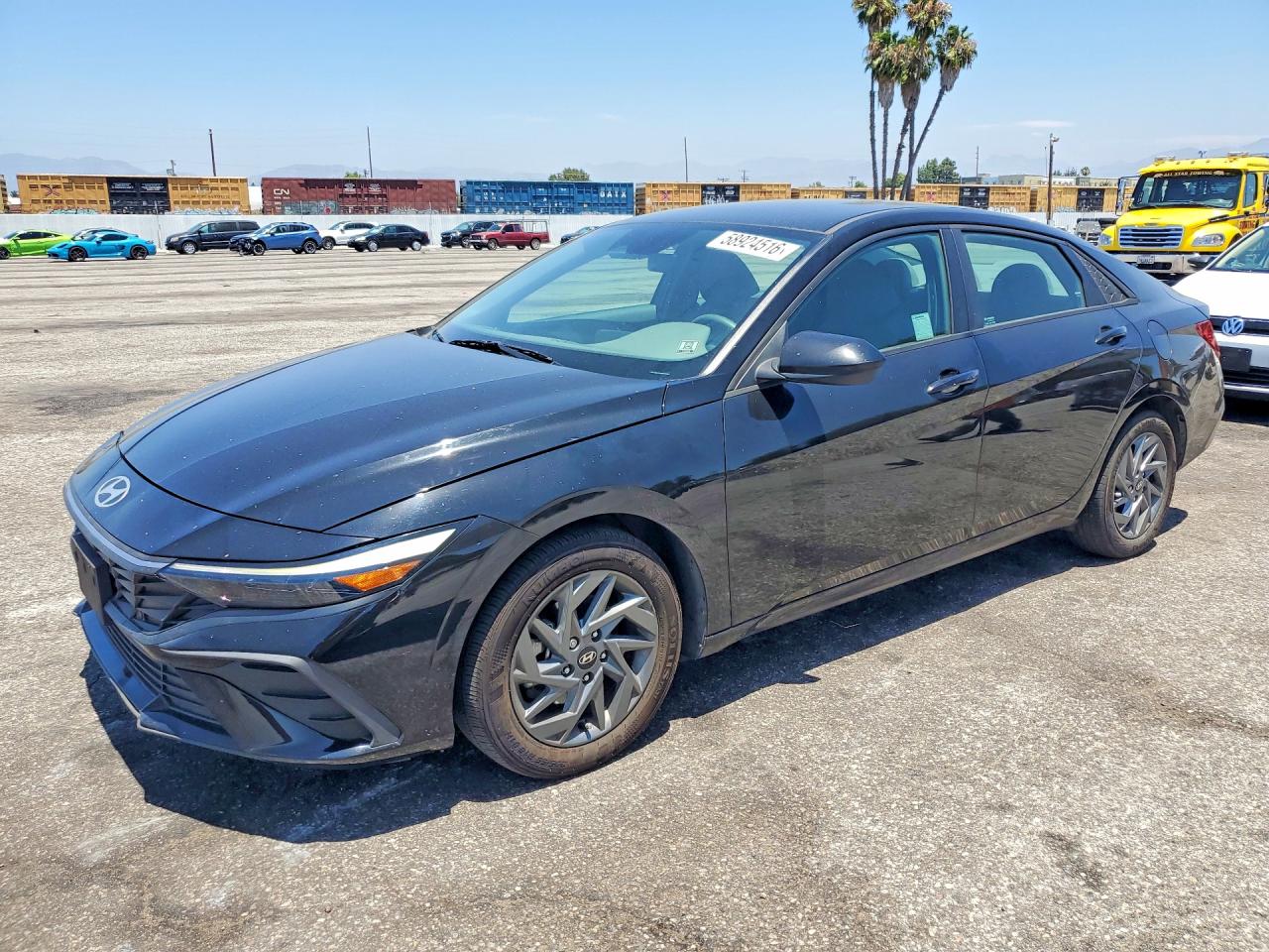 2024 HYUNDAI ELANTRA BLUE