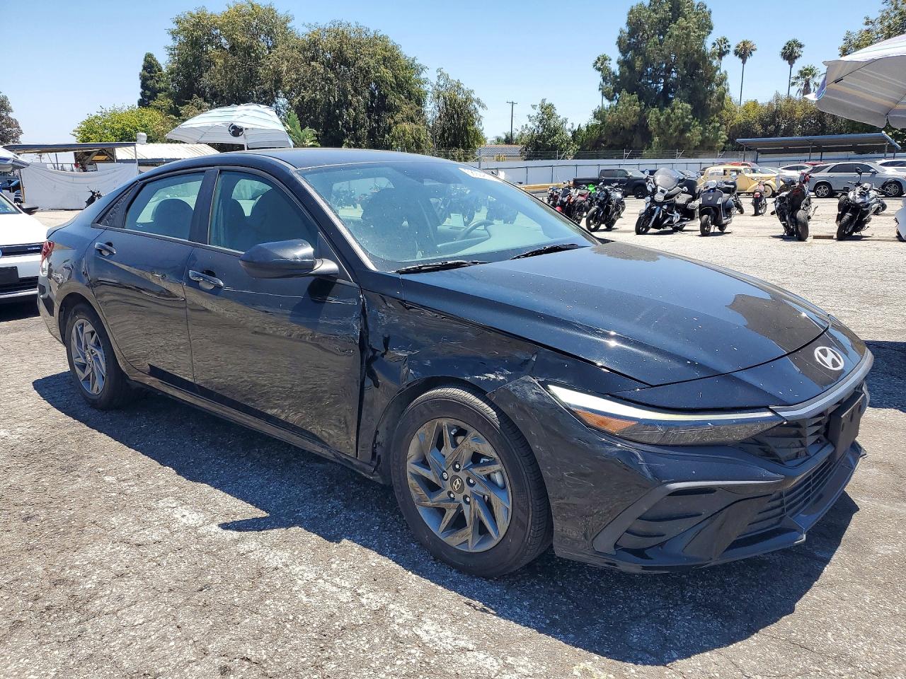 2024 HYUNDAI ELANTRA BLUE — снимка 4