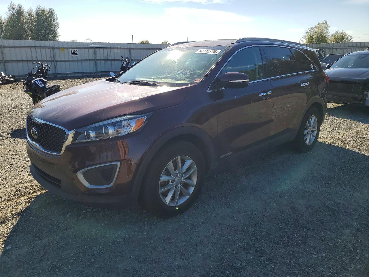 2016 KIA SORENTO LX V6