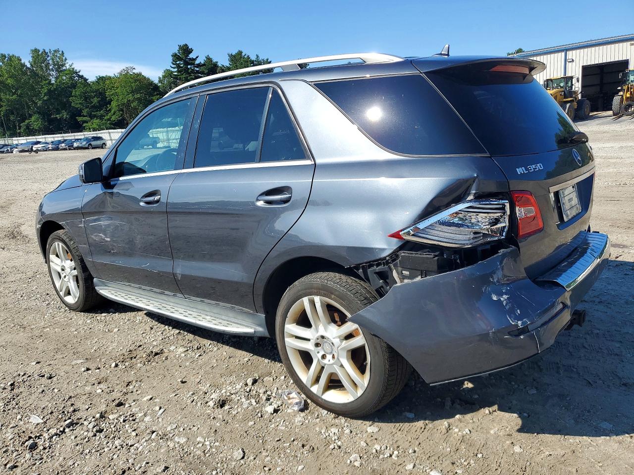 2015 MERCEDES-BENZ ML 350 4MATIC — снимка 2