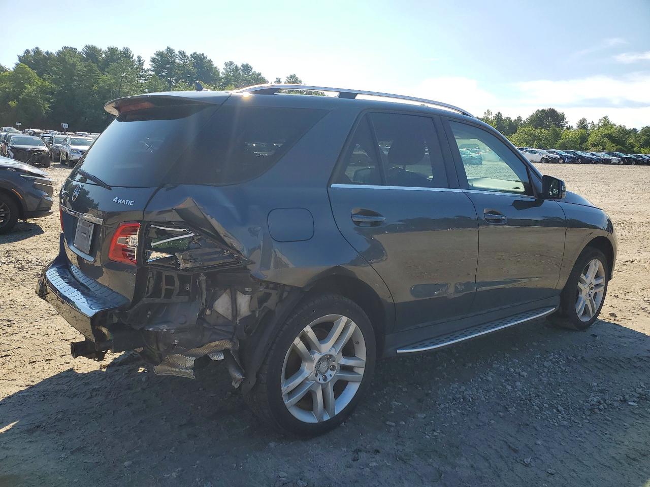 2015 MERCEDES-BENZ ML 350 4MATIC — снимка 3