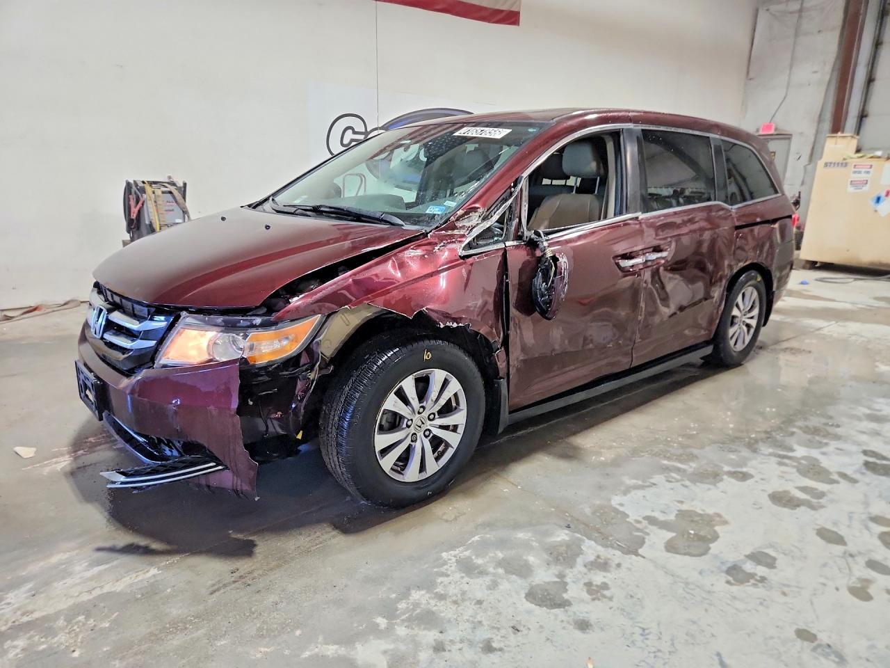 2015 HONDA ODYSSEY EXL