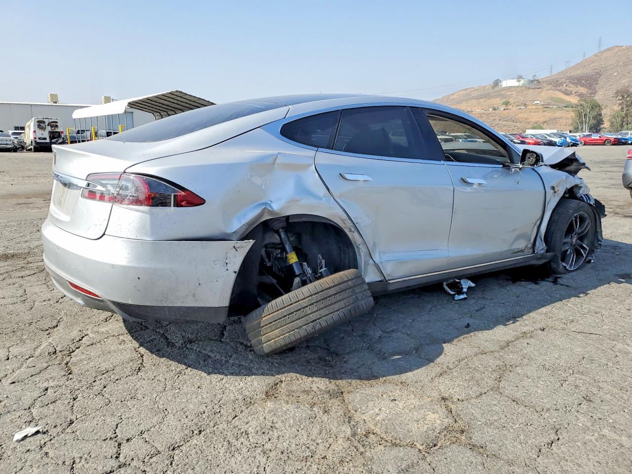2014 TESLA MODEL S — снимка 3