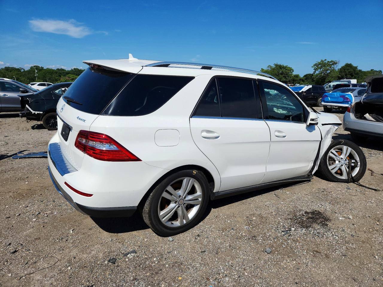 2015 MERCEDES-BENZ ML 350 4MATIC — снимка 3